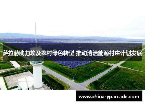 萨拉赫助力埃及农村绿色转型 推动清洁能源村庄计划发展